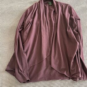 Ann Taylor Rich Purple Cardigan